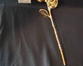 American Rose Dipped In 24 Kt Gold