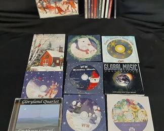 Assorted Holiday Music CDs
