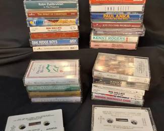 Assorted Cassette Tapes