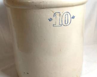 Ceramic 10 Gallon Crock