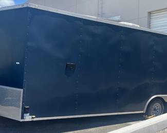 2020 Eagle Cargo 8.5' x 24' Enclosed V-Nose Trailer – Tandem Axle, 7000 LB GVWR
