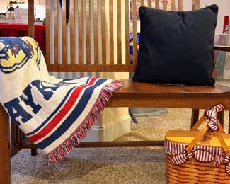 Mission Style Bench