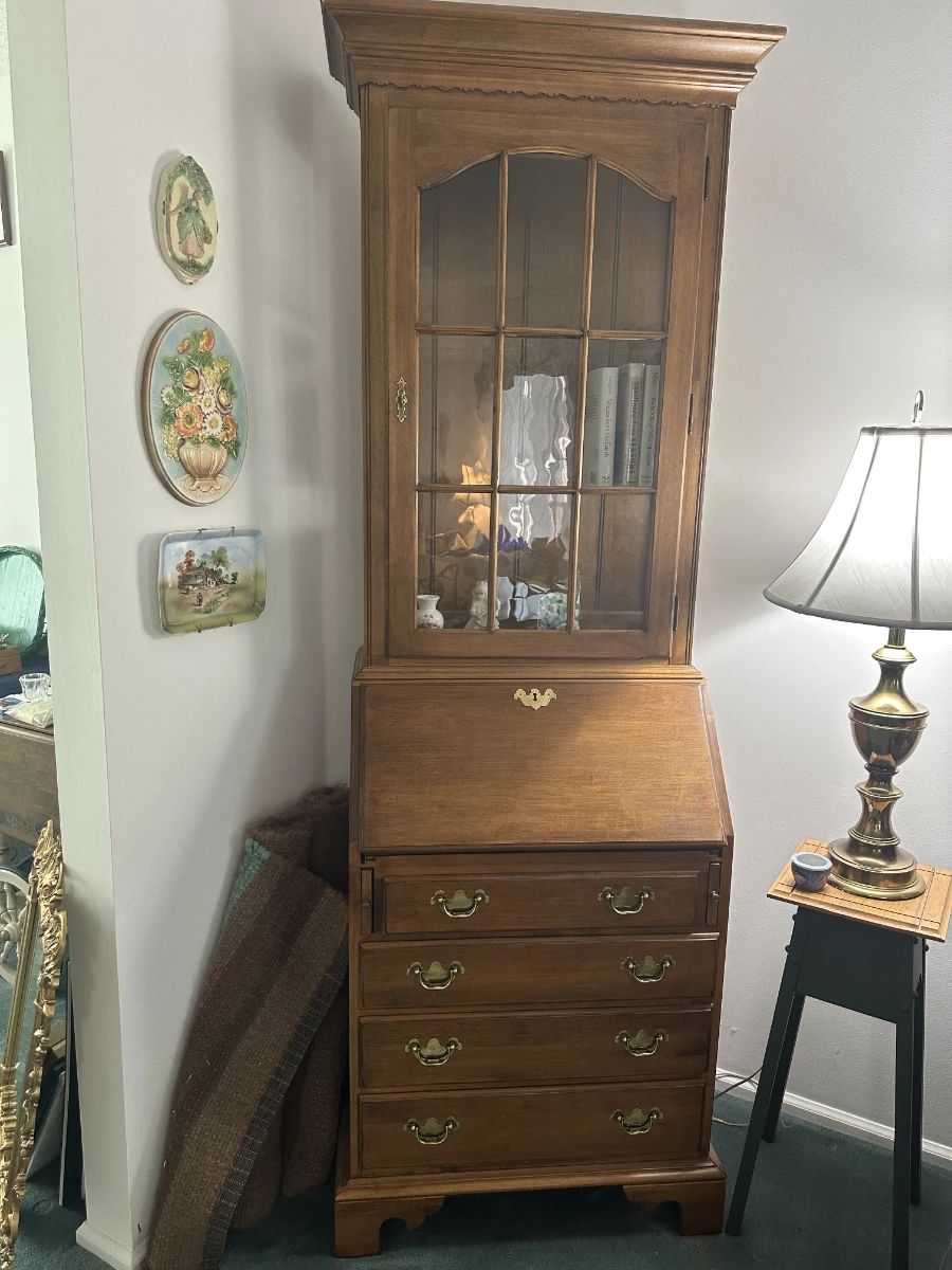 FURNITURE  VINTAGE ETHAN ALLEN SECRETARY