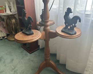 FURNITURE WOOD PEDESTAL STAND