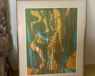 Jan Myers lithograph $245