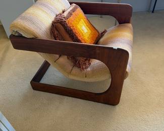 Danish lounge chair, $750