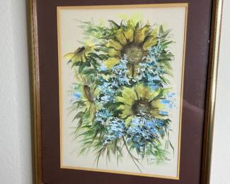 Watercolor by Mary Elizabeth Brown $130