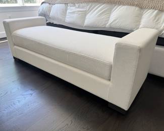 Restoration Hardware Upholstered Settee (60"W x 20"D x 19"H)