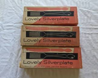 Lovely Silverplate Flatware