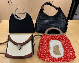 4 handbags