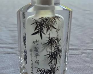 Asian Glass Snuff Bottle
