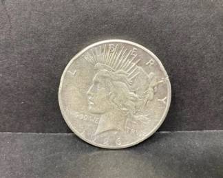 1922 Peace dollar