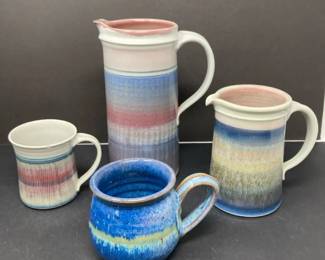pottery mugs
