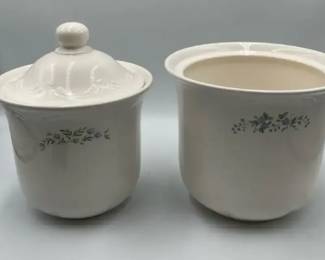 Stoneware Canister Set
