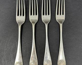 Set of 4 Steiff Forks