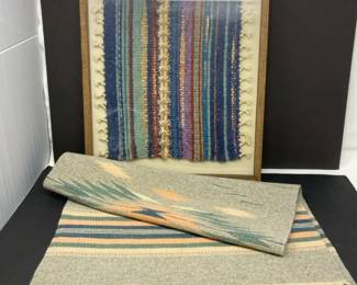 Vintage Handwoven TextileFiber