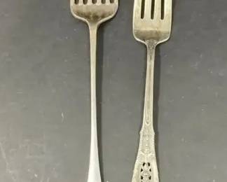 Sterling Silver Forks Including Stieff