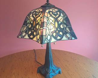 Glass Table Lamp