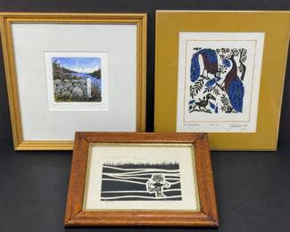 3 small prints