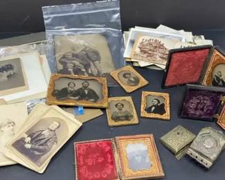 Vintage Tintype, Daguerreotype