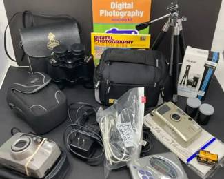 photo and audio equipment