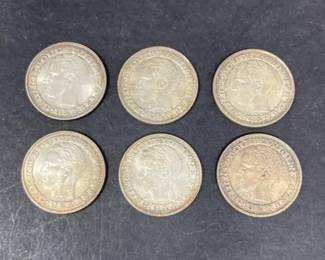 vintage belgain coins