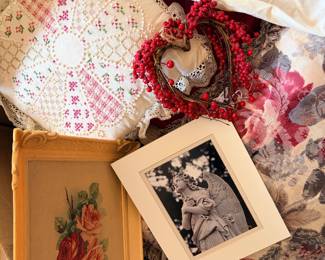 Boxes of vintage chrostmas