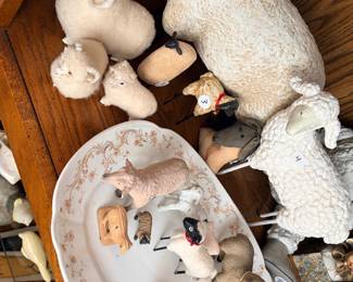 Vintage sheep collecti