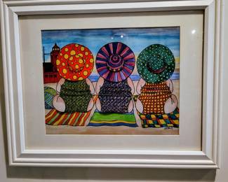 CR Stitch Beach Art