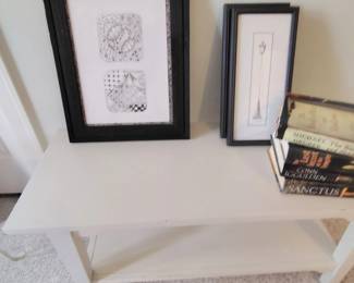 Delia Etchings, Unarmed Framed Etching 2022.