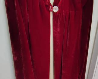 Red Velvet Opera Cape