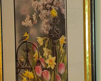 Susan Bourdet Gold Finches 