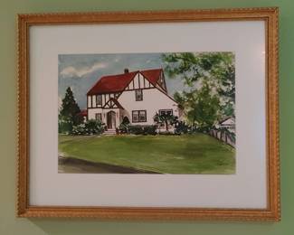 J. Deignan 1997 Watercolor