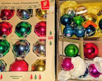 Vintage Christmas Ornaments