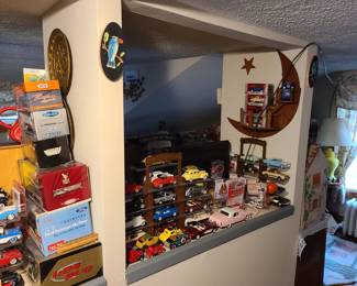 Die-cast classic cars - multiple scales and wall decor