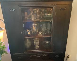 Antique China cabinet.