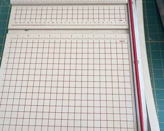 Vintage Boston 2612 Guillotine Paper Cutter