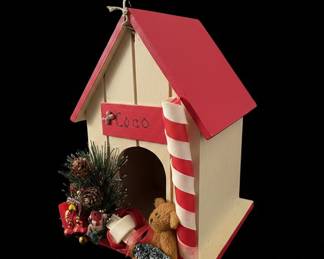 Personalized Dog House Christmas Ornament