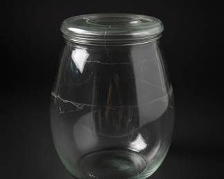 Clear Glass Vase