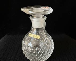 Kamei Crystal 24% Lead Crystal Decanter