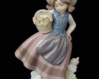Lladro "Sweet Scent" Porcelain Figurine