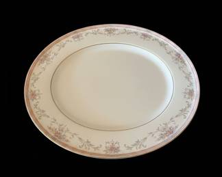 Christopher Stuart Spring Crest Bone China Oval Platter