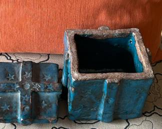 Mid-Century Modern Ceramic Lidded Box