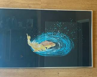 Japanese Koi Fish Painting