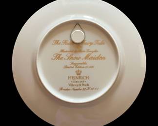 Heinrich "The Snow Maiden" Collector Plate - Russian Fairy Tales Series