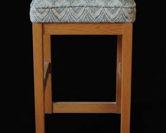 Vintage Upholstered Stool
