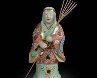 Japanese Kutani Ware Takasago Doll
