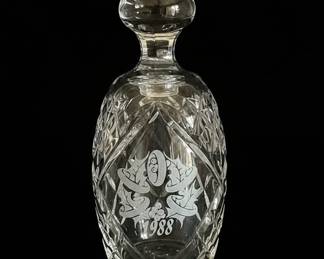 Waterford Crystal Bell "1988"