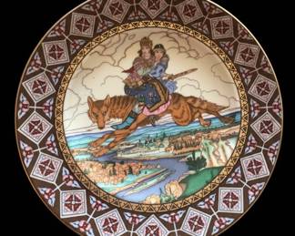 The Russian Fairy Tales "The Firebird" Collector Plate by Heinrich Villeroy & Boch