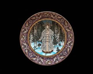 Heinrich "The Snow Maiden" Collector Plate - Russian Fairy Tales Series